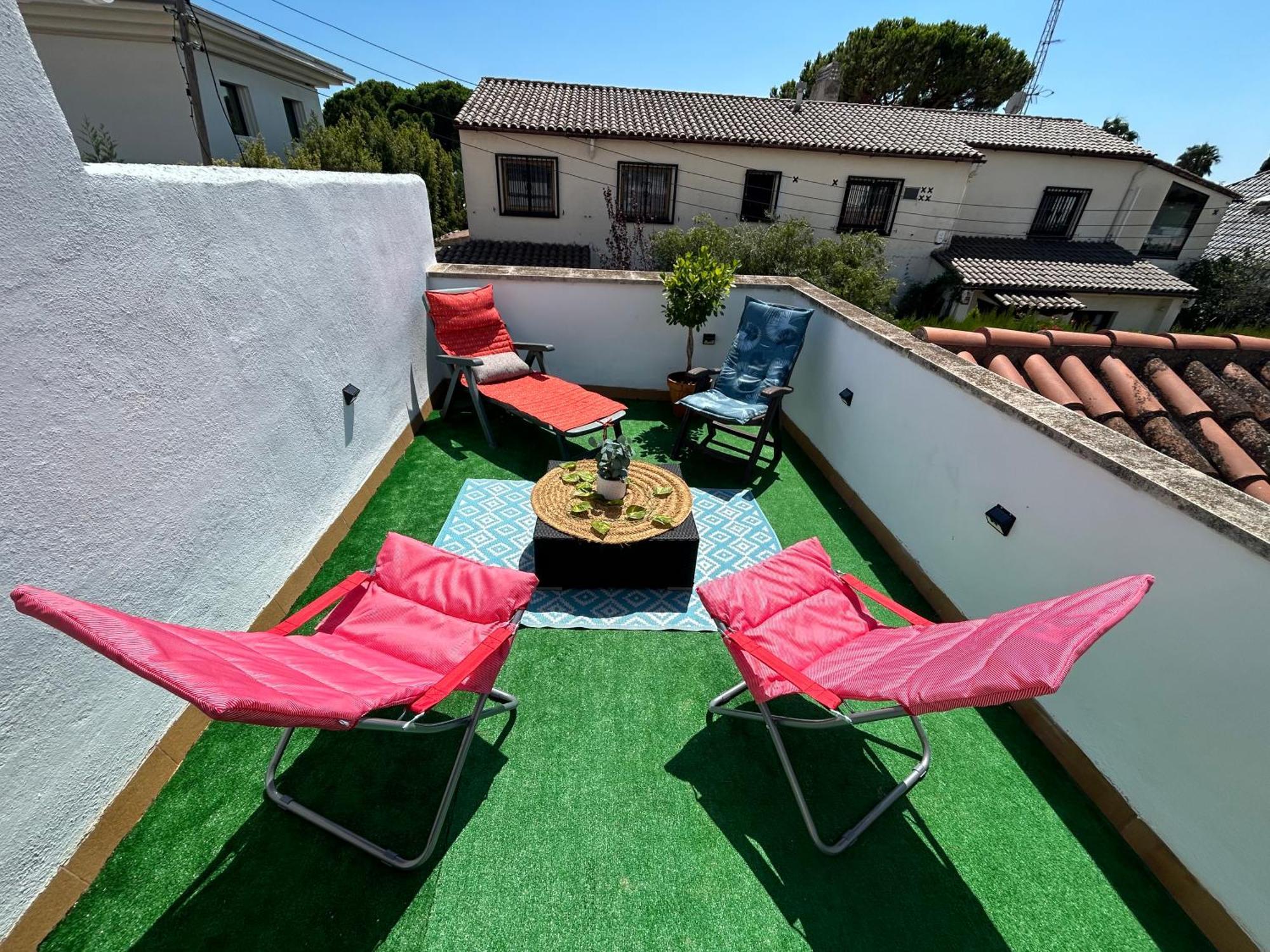Calma Azul - 3Br - Terrace & Beach - Ac Wifi - 8 Guests カンブリルス エクステリア 写真
