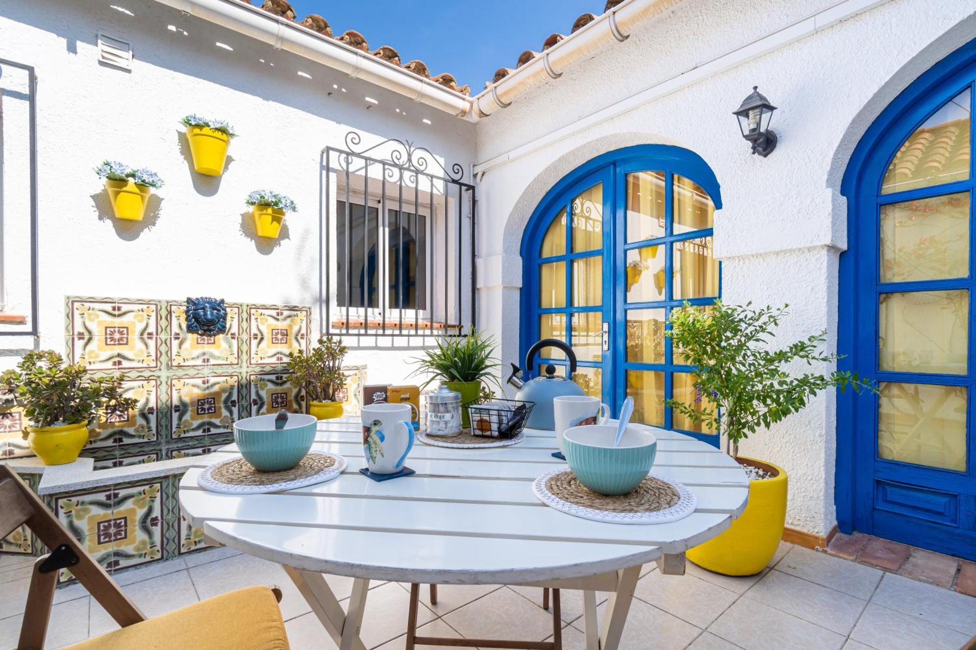 Calma Azul - 3Br - Terrace & Beach - Ac Wifi - 8 Guests カンブリルス エクステリア 写真