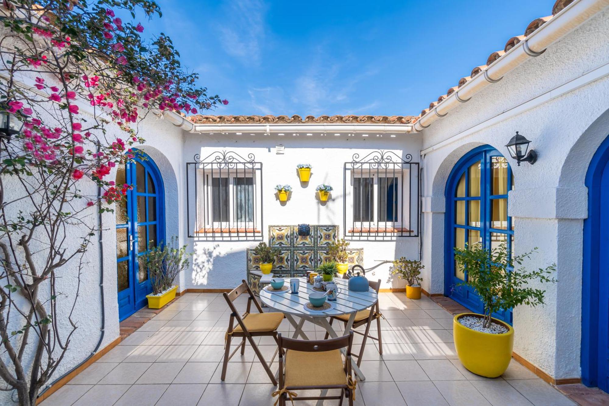 Calma Azul - 3Br - Terrace & Beach - Ac Wifi - 8 Guests カンブリルス エクステリア 写真