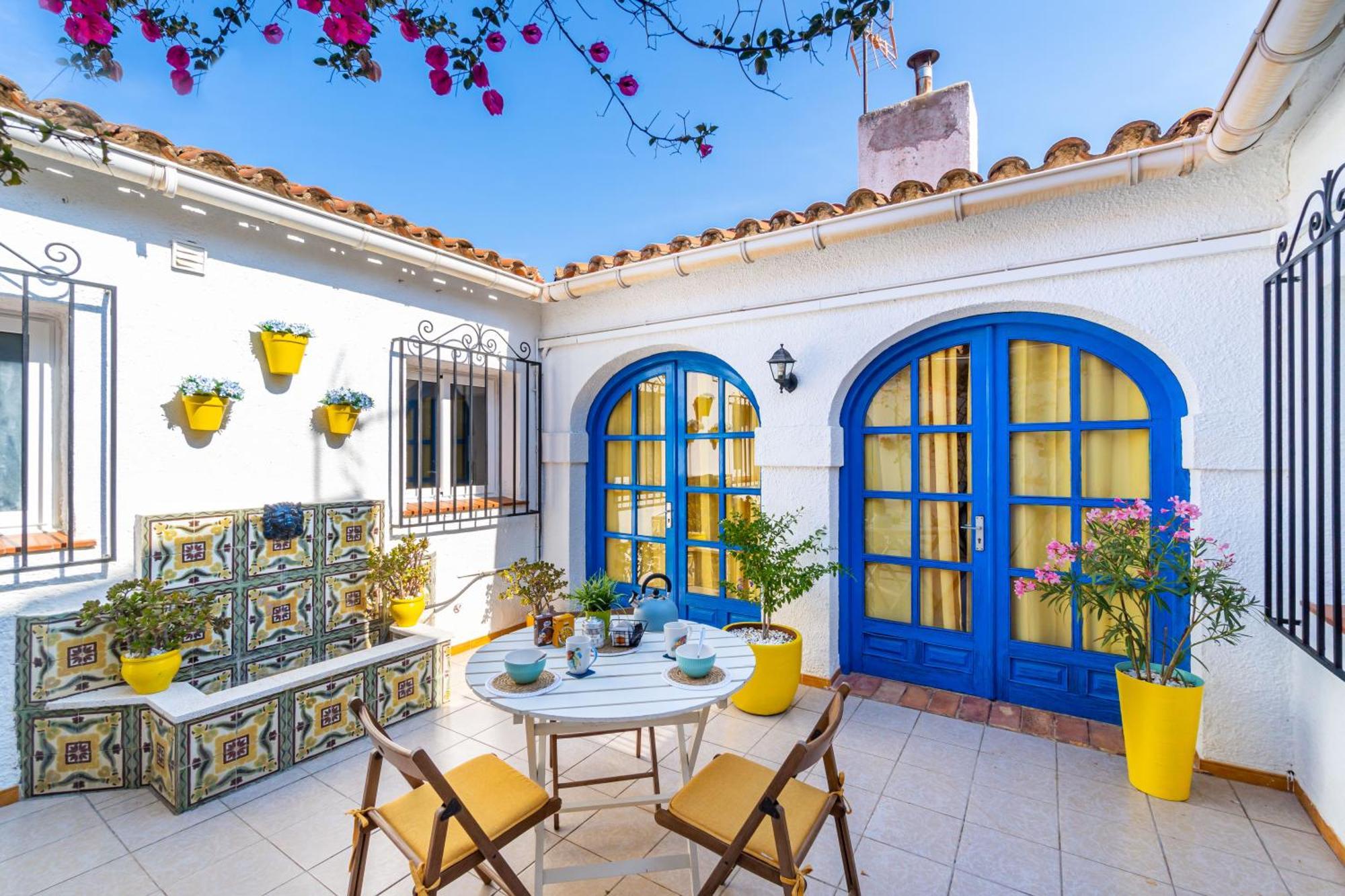 Calma Azul - 3Br - Terrace & Beach - Ac Wifi - 8 Guests カンブリルス エクステリア 写真