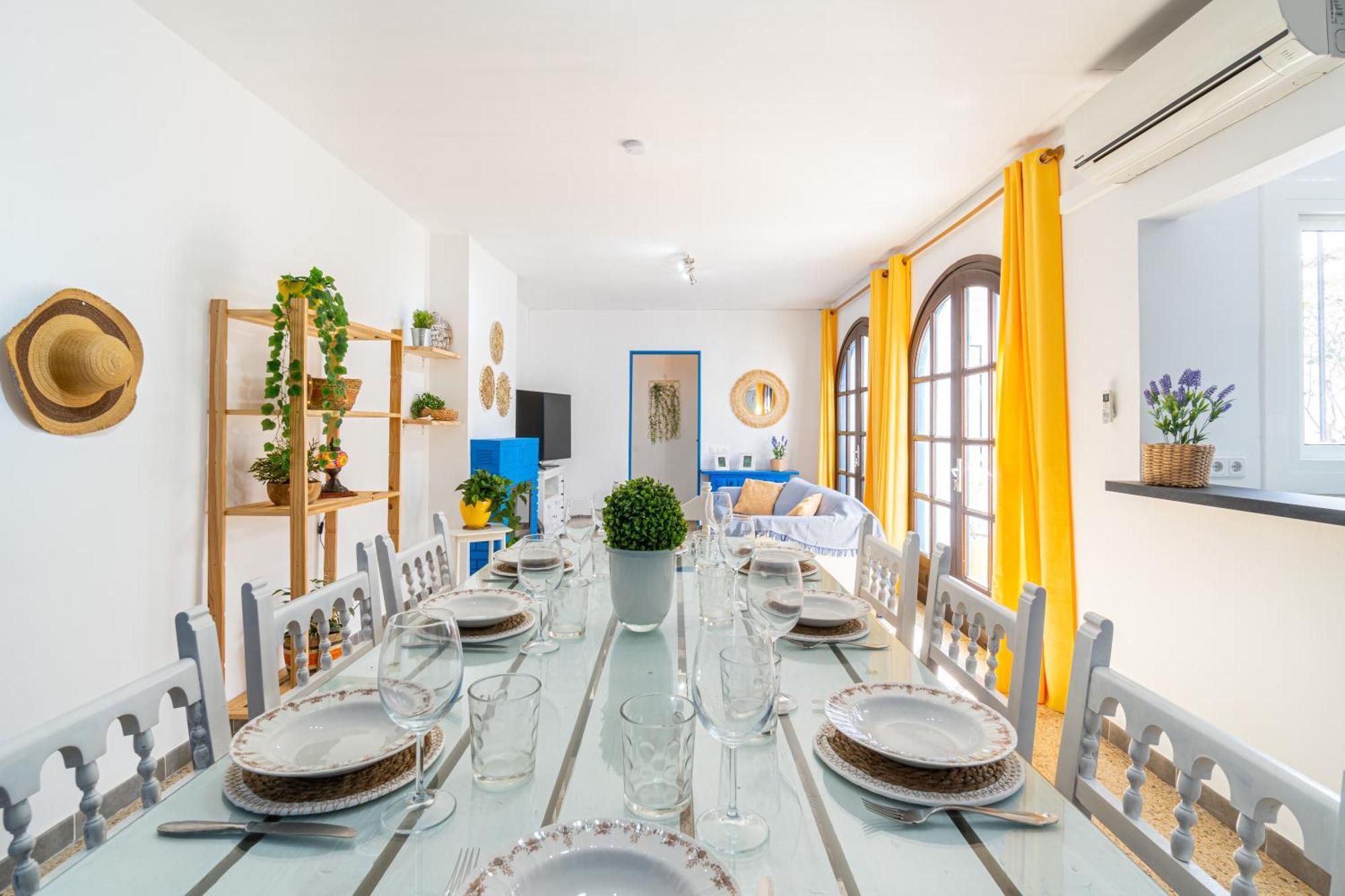 Calma Azul - 3Br - Terrace & Beach - Ac Wifi - 8 Guests カンブリルス エクステリア 写真